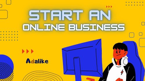 start an online business