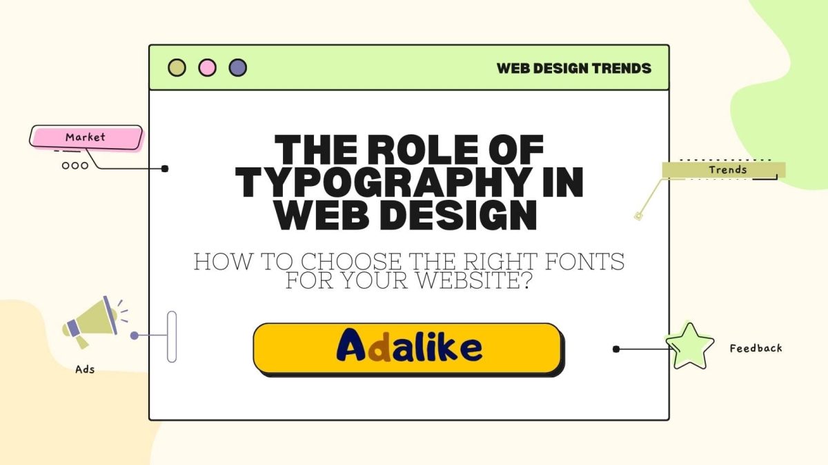 The role of typography
