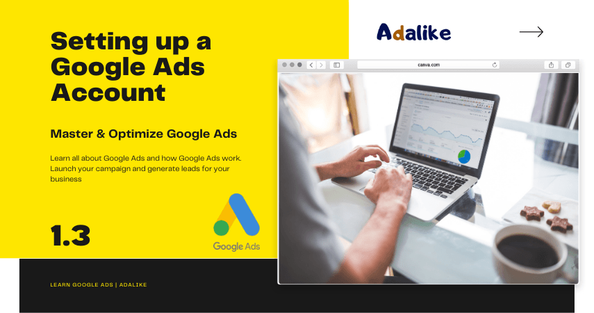Setting up a Google Ads Account