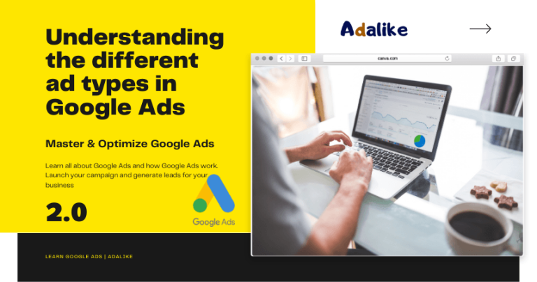 Understanding the different ad types in Google Ads