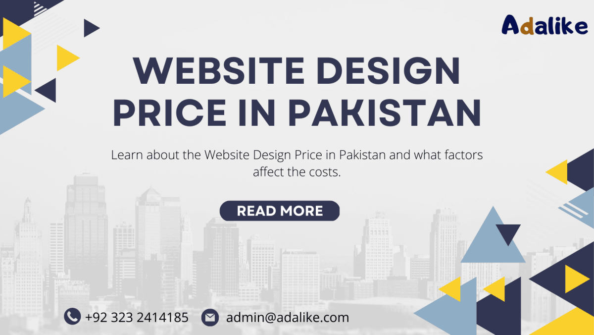Website Design Price in Pakistan