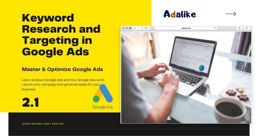 Keyword Research and Targeting in Google Ads