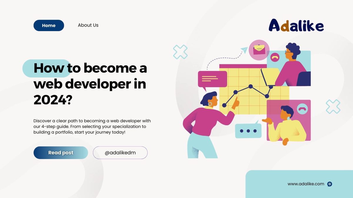 How to become a web developer in 2024?