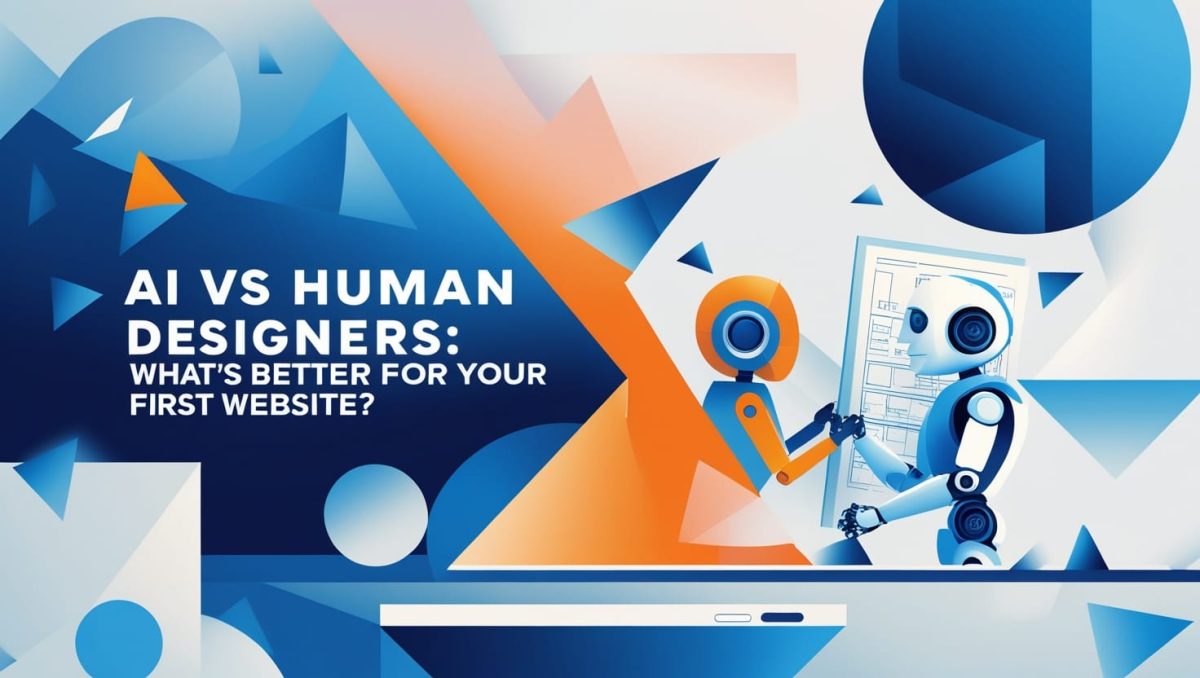 AI vs Human Designers What’s Better for Your First Website