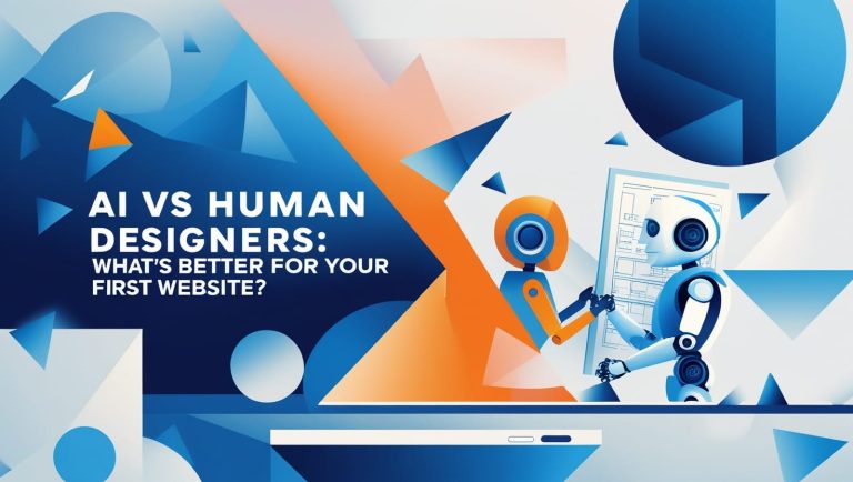 AI vs Human Designers What’s Better for Your First Website