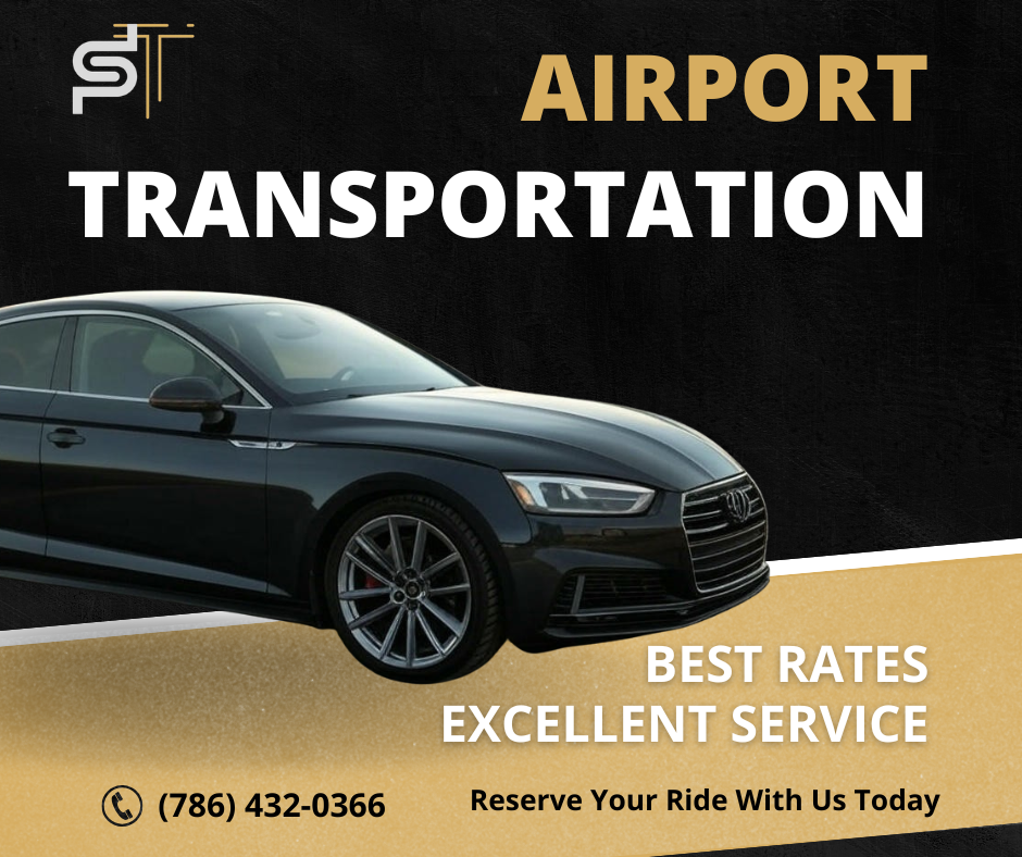 airport car in miami